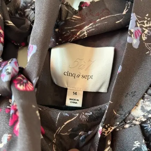 Cinq à Sept Cinq a Sept Sakura Floral Arabelle Dress Size 14 NWT