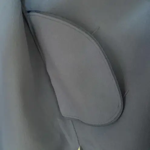 Zimmermann Fringed Wool Coat Wrap Robe Style Trench Coat Periwinkle Blue Size 3