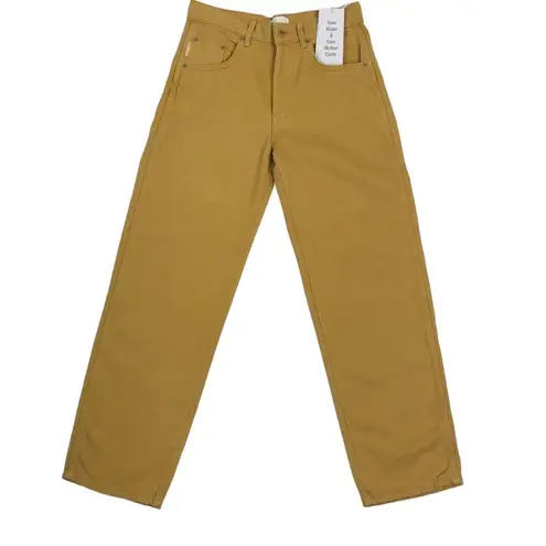 BOYISH Straight Ankle Jean Women 26 Gold Rust High Rise Cottage Classic City NWT