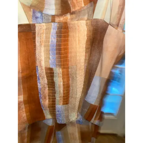 Women's Maison d'Amelie Brown & Blue pant set 14