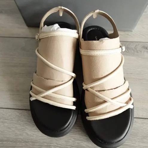 Vagabond Shoemakers Blenda Strappy Sandals in Ivory Cream Size 40