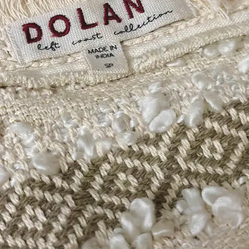 Boutique Oversized Trendy Ivory Knit Boho Jacket