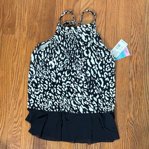 Swim Solutions Pleated High