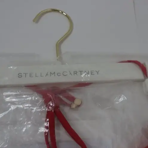 Stella McCartney NEW Reversible bikini set, Red