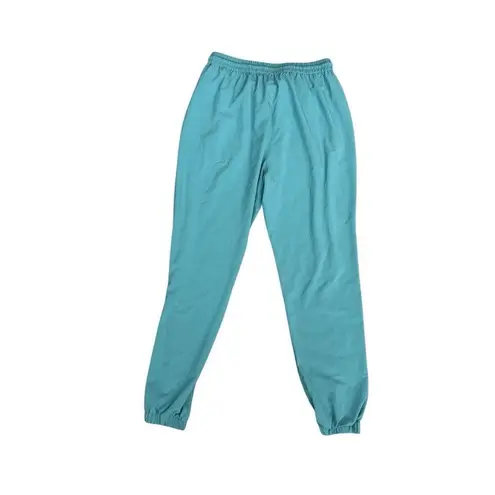 Aritzia TNA Speed Jogger Athletic Drawstring Tapered Leg Pull on Teal Blue Sz M Size M