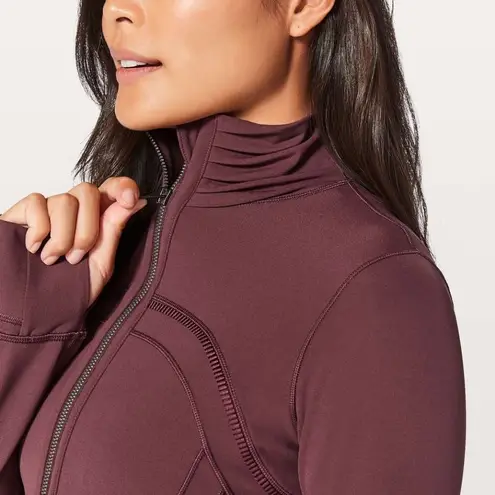 Lululemon  Define Jacket Special Edition Luxtreme Redwood Pleated Size 4 VEUC - Image 2