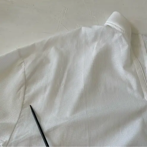 Nike  Dry Bliss Jacket White Butter Zip Up Lightweight Training Unlined Sz M NWT - Image 7
