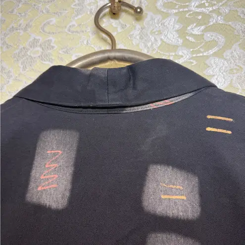 Vintage Kay Chapmen blazer coat Black cotton oversized baggy euc Size undefined