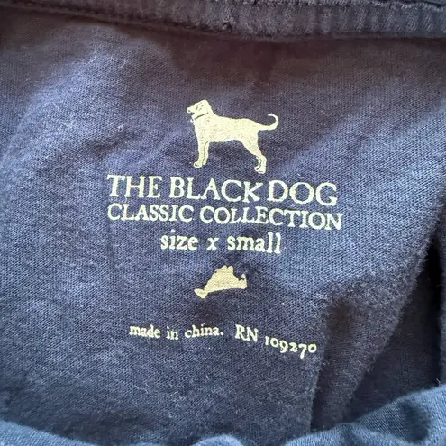 The Black Dog Classic Collection blue long sleeve crewneck t-shirt size XS