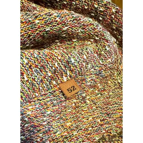 Missoni RARE Vintage Knit Sweater Blazer Shacket Orange Tag Size 52 (US 16)