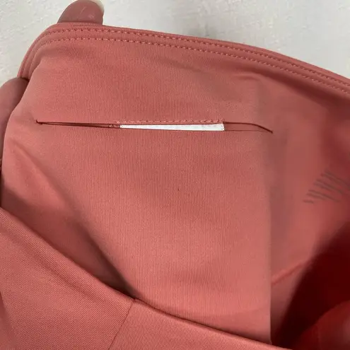 Girlfriend Collective Primrose Peach Pink High Rise Compressive Legging Sz.L NWT