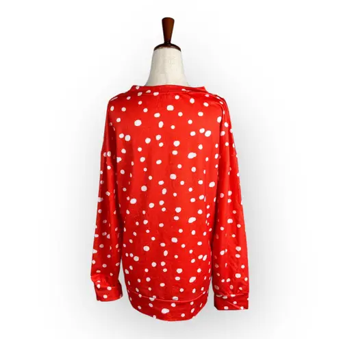 Funny Ugly Christmas Sweater Large Red