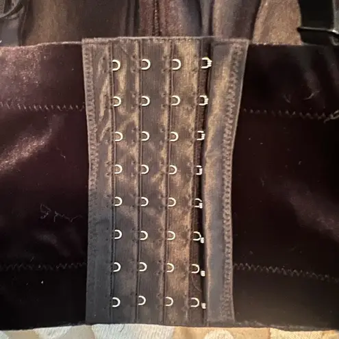 Micas Velvet Slip Bustier Corset Waist Cami Top NWT size Small