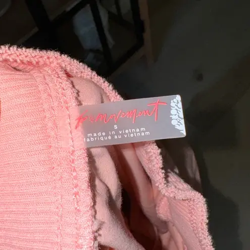 Free People Movement FP Movement Mesmerize Me Cargo Pants barrel dance low rise neon peach dance cuff