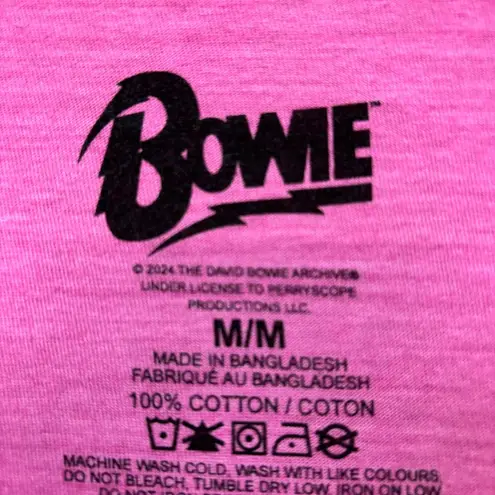 Space Oddity David Bowie Wild Eyed Boy Rock Band Tee M