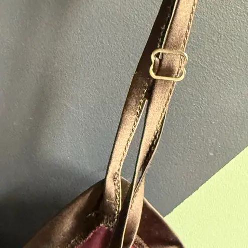 NWT Kiki de Montparnasse Silk Charmeuse Muse Romper, Size XS, Bordeaux Purple