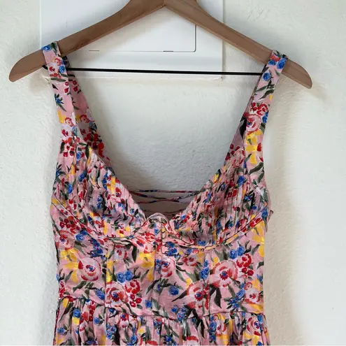 ASTR NWOT Kelby Maxi Dress in Pink Floral Sz Small