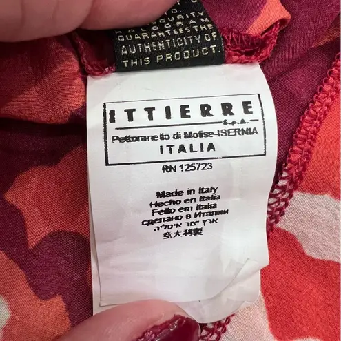 Just Cavalli Orange Printed Sleeveless