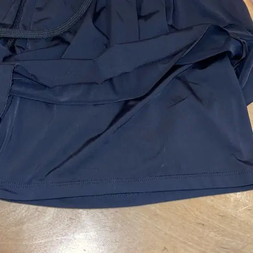 Trendy Womens Drawstring Elastic Waist Flowy Athletic Shorts Black Size XL