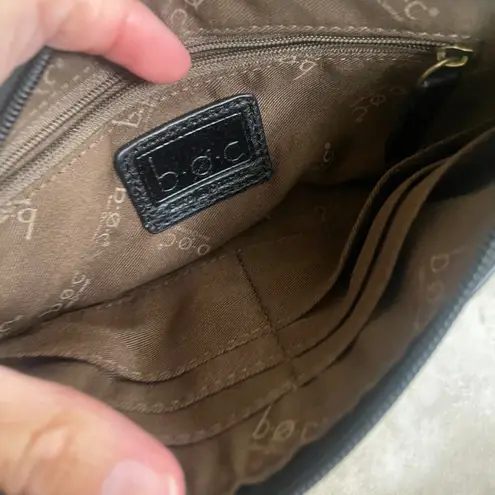 b.o.c. Wristlet Wallet Brown Black Faux Leather Cute Small Purse Clutch Bag Brown