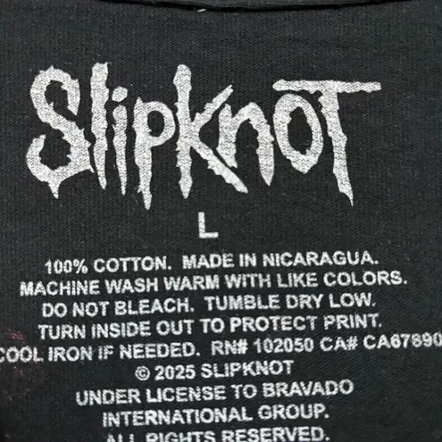 Slipknot Spit It Out Heavy Metal Band LS Shirt Size Large