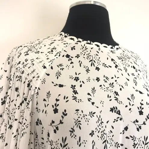 Joie NWT  Lissane White Floral Blouse Size Small