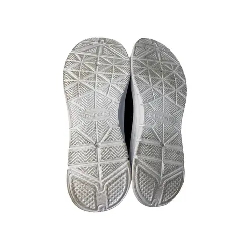 Apana Inhale Women’s Comfy Slip On Black Sneaker Shoes 9 #AF9988