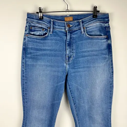 MOTHER Denim MOTHER Lil' Weekender Flare Jeans Layover Wash Size 30 Made in USA