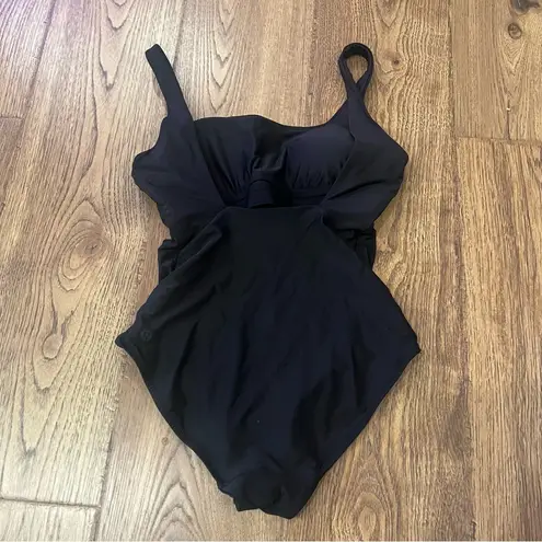 Lululemon  Waterside Square-Neck One-Piece Swimsuit B/C Cup, Medium Bum
Coverage