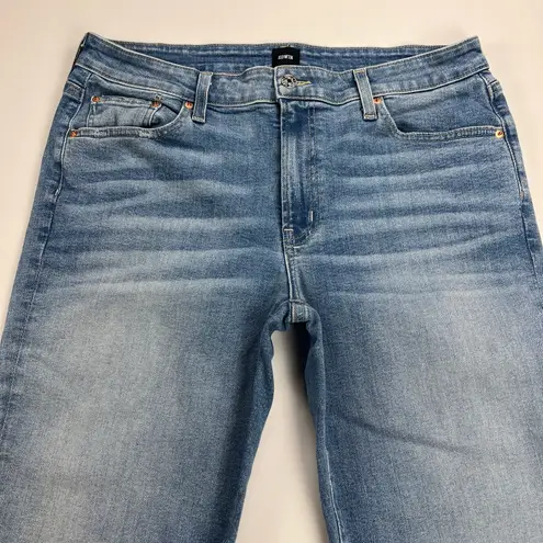 Edwin Lark Ankle Boot Kick Jean Paradigm Wash 27” Inseam Mid Rise Size 32 Waist Blue