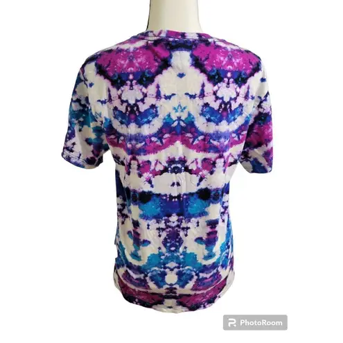 Imaginary Foundation Size S Tee Milky Way Tie Dye Purple