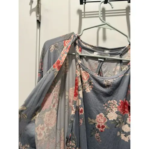 Flora Nikrooz Flora By Women’s Hannah Floral 3 Piece Sleepwear Set Large Travel