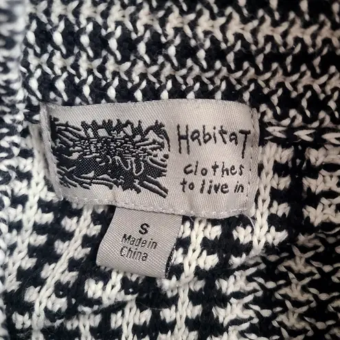 Habitat Clothes To Live In Sleeveless High Neck Sweater Vest Size Small