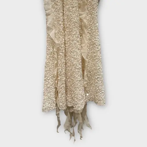 Bardot Marsella Ruffle Sequin Cocktail Midi Dress Size US/2