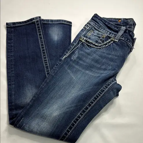 Miss Sixty Miss Me Blue Skinny Jeans with Faded Effect