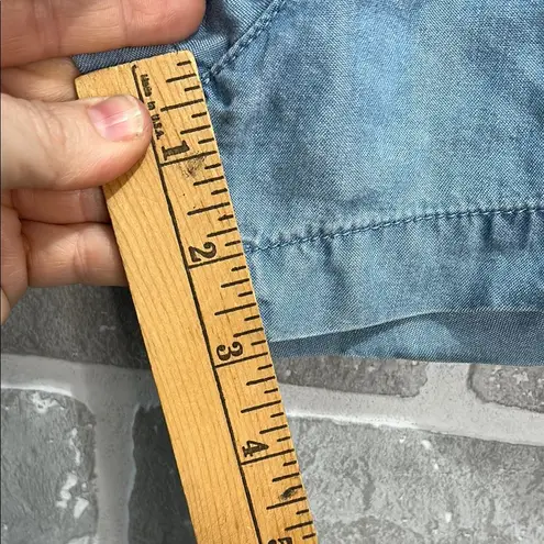 Zenana Outfitters Blue High Waist Women’s Shorts NWT Size Large