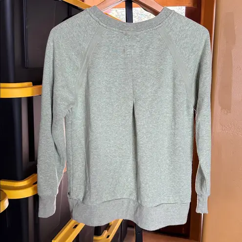 prAna Women's Cozy Up Sweatshirt Green Size Medium