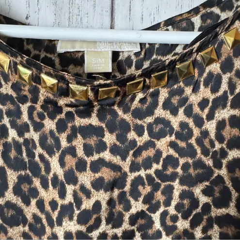 Michael Kors  Women’s Animal Flowy Print Poncho Sz SM