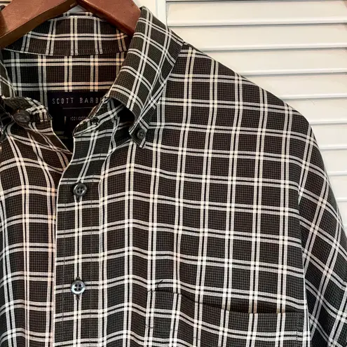 Scott Barber Oversized Button Down Brown Size XL