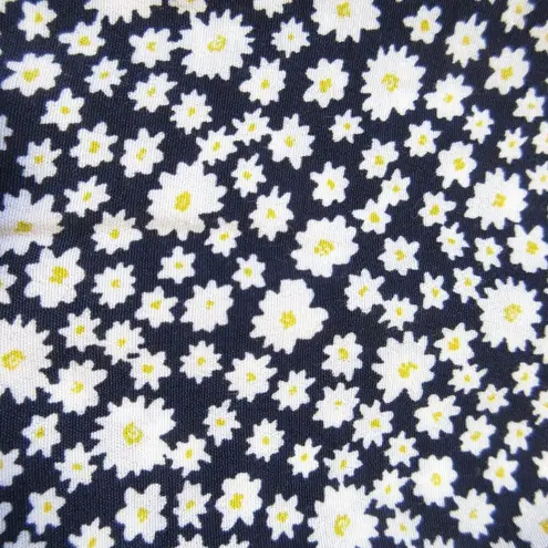 Sézane NWT Sezane Fifi in Daisy Blue Printed Flowers Tie Back Mini Dress 36 / US 4