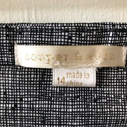 Cooper and Ella Womens Pants Stretch Pull On Size 14 Ankle Length New