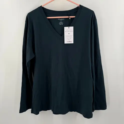 MM.LaFleur M.M.Lafleur Asher 1.0 T-Shirt Size Large Deep Sea NWT 100% Pima Cotton Peru
