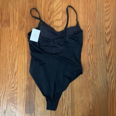 ANDIE The Symi One Piece Swimsuit Black size L NWT