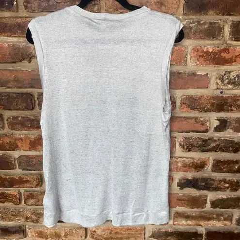 NWT The Fifth Sun Gray Light Knit Nine Days Tank Top Olive Marle Women's Large