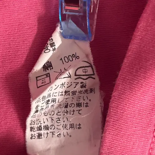 LL Bean Womens Shirt Size Small Pink Capsule Summer Spring Twee Breathable