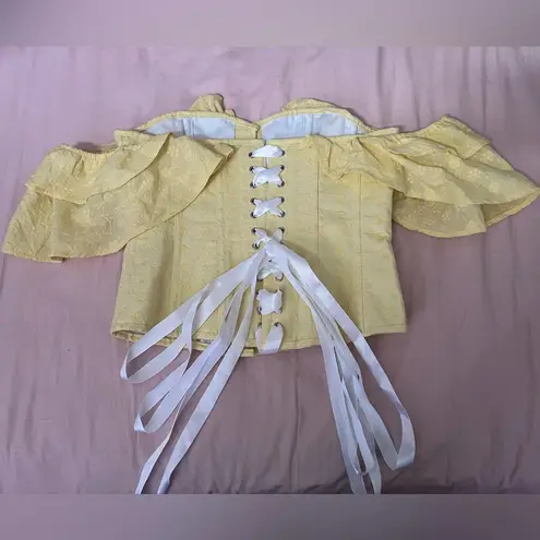 Corset Story Elegant Yellow Off