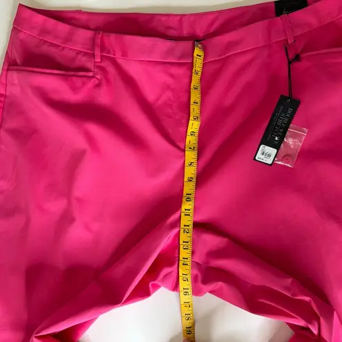 Lane Bryant NWT  Womens the Lena Curvy Fit Ankle Pant in Pink Sz 26 Office Career