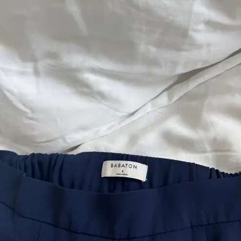 Aritzia  Babaton Conan Terado Pants Blue Women’s Size 6 Work Trousers - Image 3