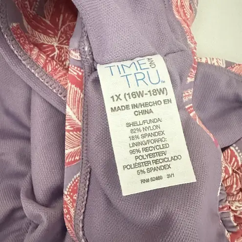 Time and Tru Bikini Womens 1X 16W