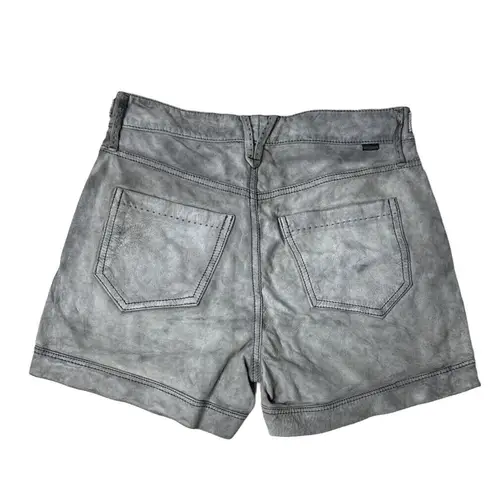 Goldsign Shorts 2 25 Gray Designer Shorts High Waist Edgy Chic Luxe Streetwear Size XS